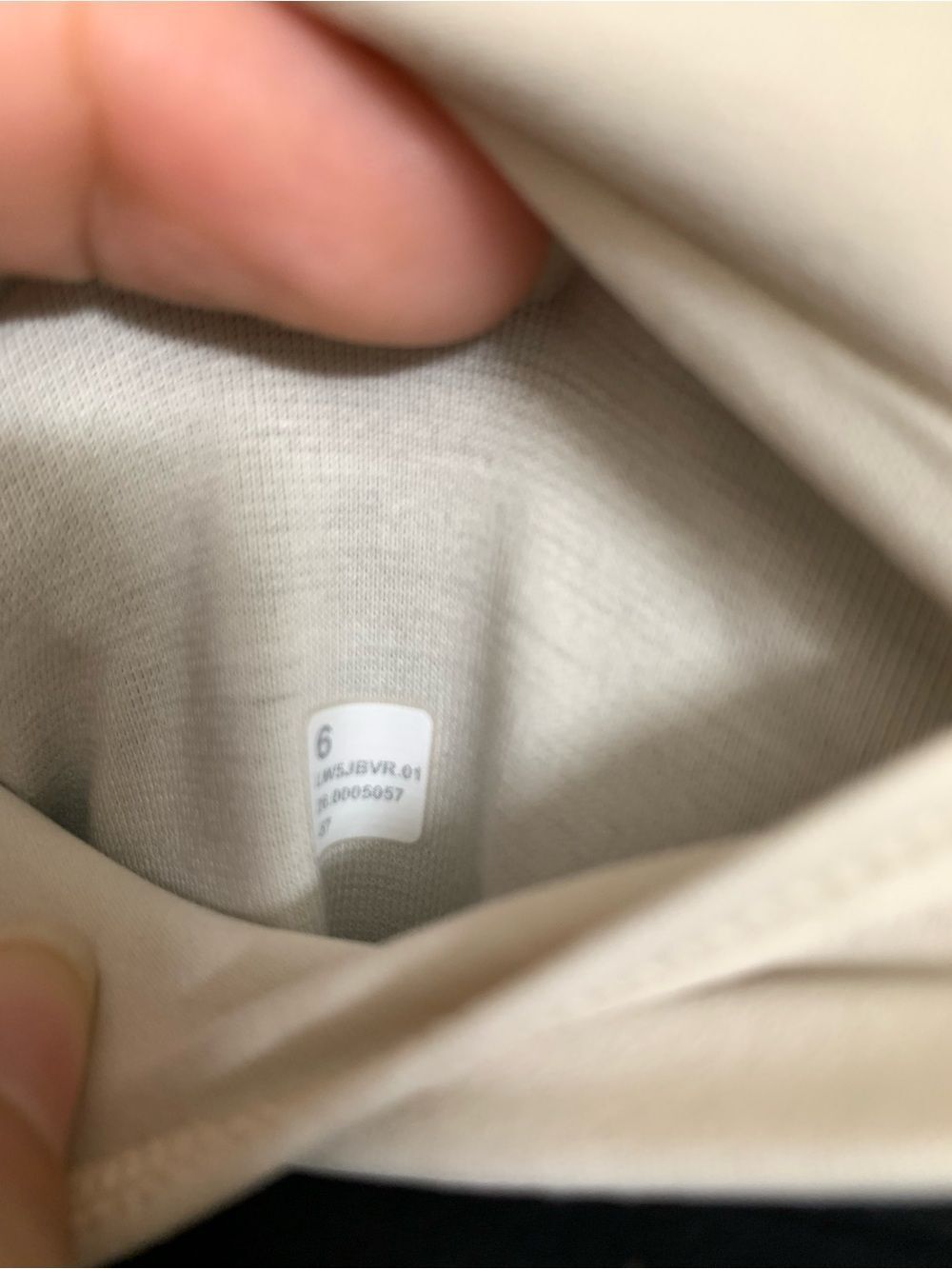 lululemon Align Side-Slit SHR Black Wide-Leg Yoga Pant Ivory Waistband 6 - Picture 9 of 11